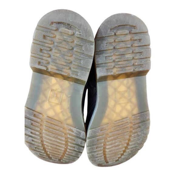 Dr martens 1460J black combat boots kids size 3 airwair lace up/ zip up boots - Picture 12 of 16